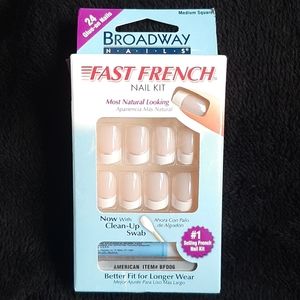 Broadway Nails Fast French Nail Kit